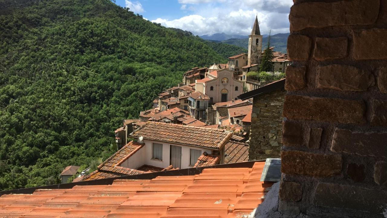 House In The Medieval Village Apricale Zewnętrze zdjęcie